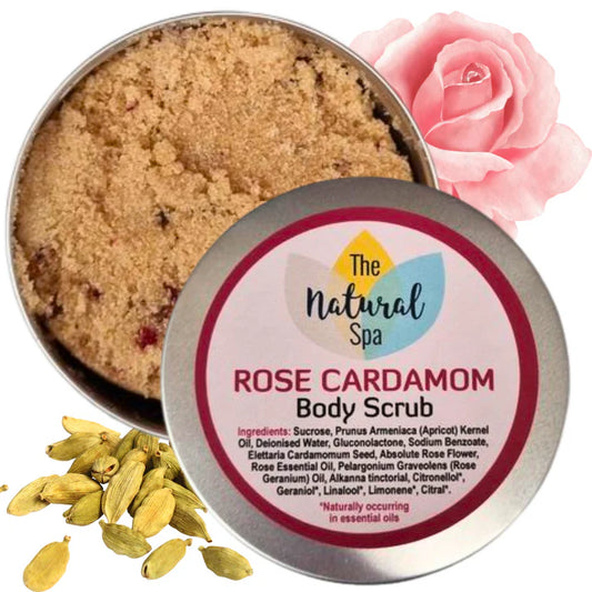 Body Scrub 200g - Rose Cardamom