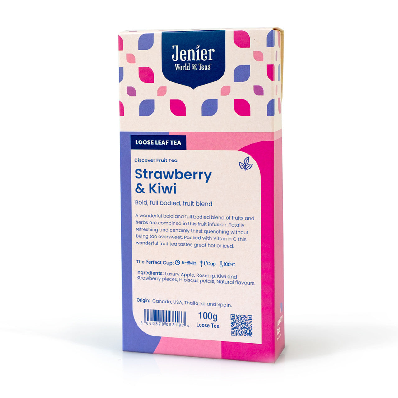 Strawberry & Kiwi Fruit Tea 100g