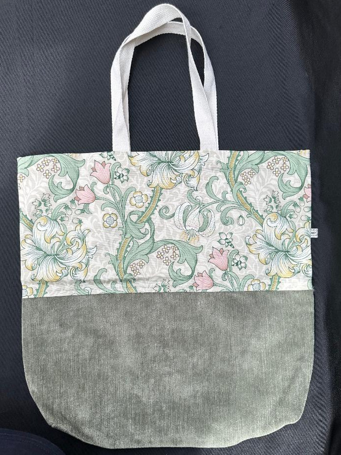 Tote Bag – Flowers Green - Basic & Classic