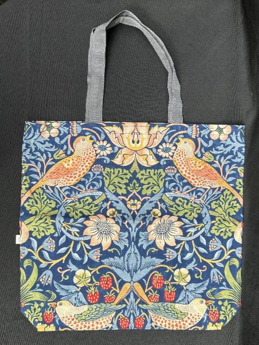 Tote Bag – Birds Dark Blue - Basic & Classic