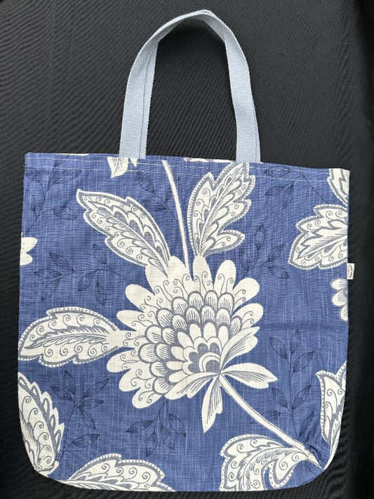 Tote Bag – Flower Blue & White - Basic & Classic