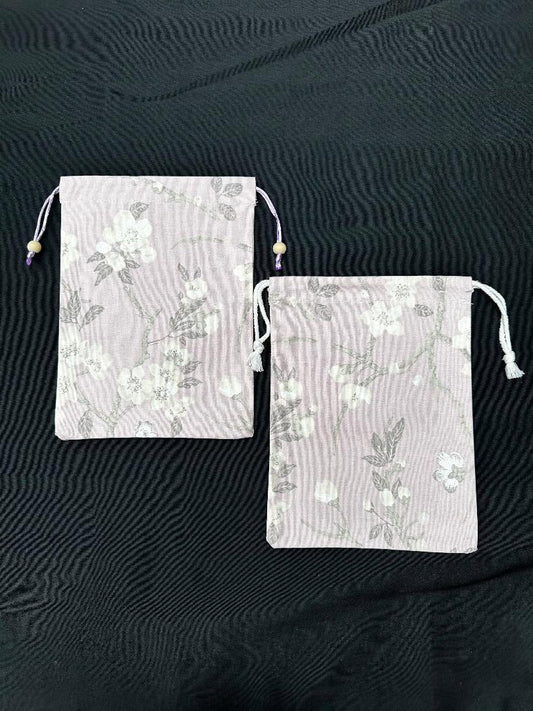 Drawstring Bag – Flowers Pink - Practical & Unique