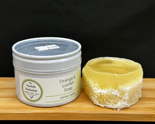 Orange & Loofah Soap 90g