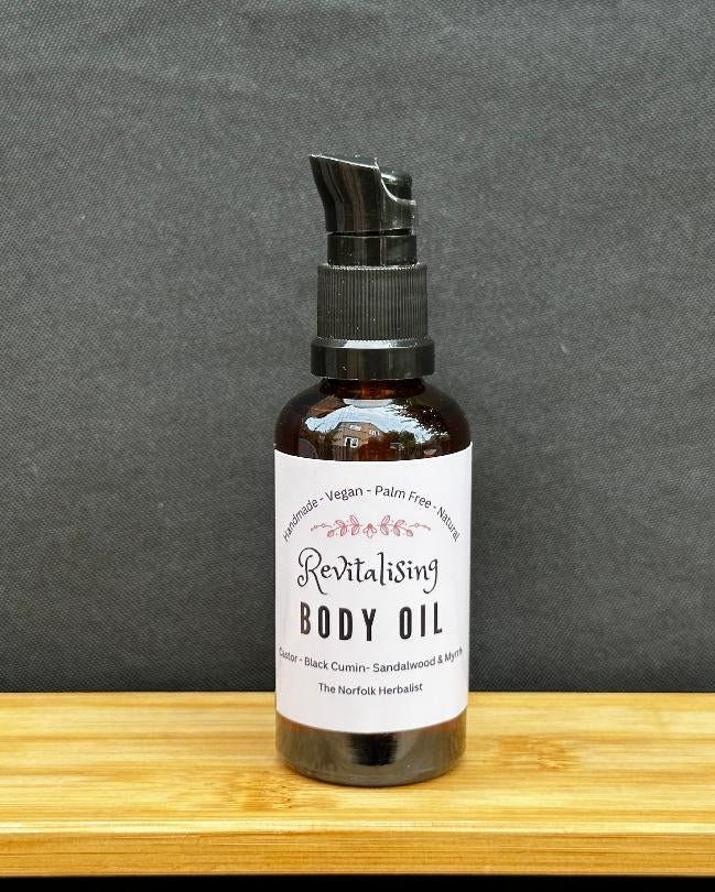 Organic Body Oil 50ml - Sandalwood & Myrrh